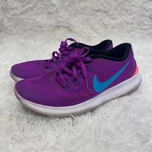 Nike Women’s Free RN in color Hyper Violet Purple